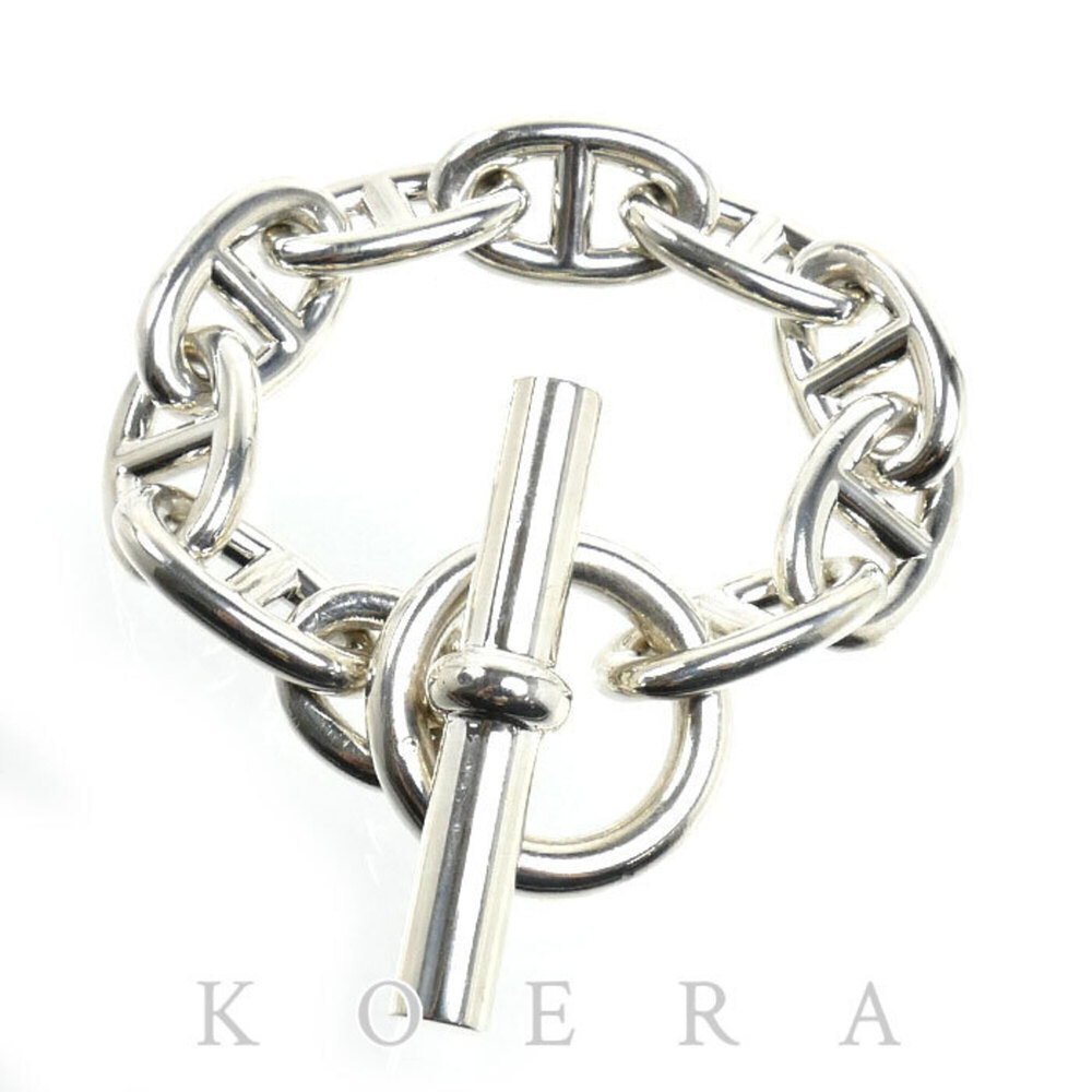 HERMES Silver Charm Bracelet